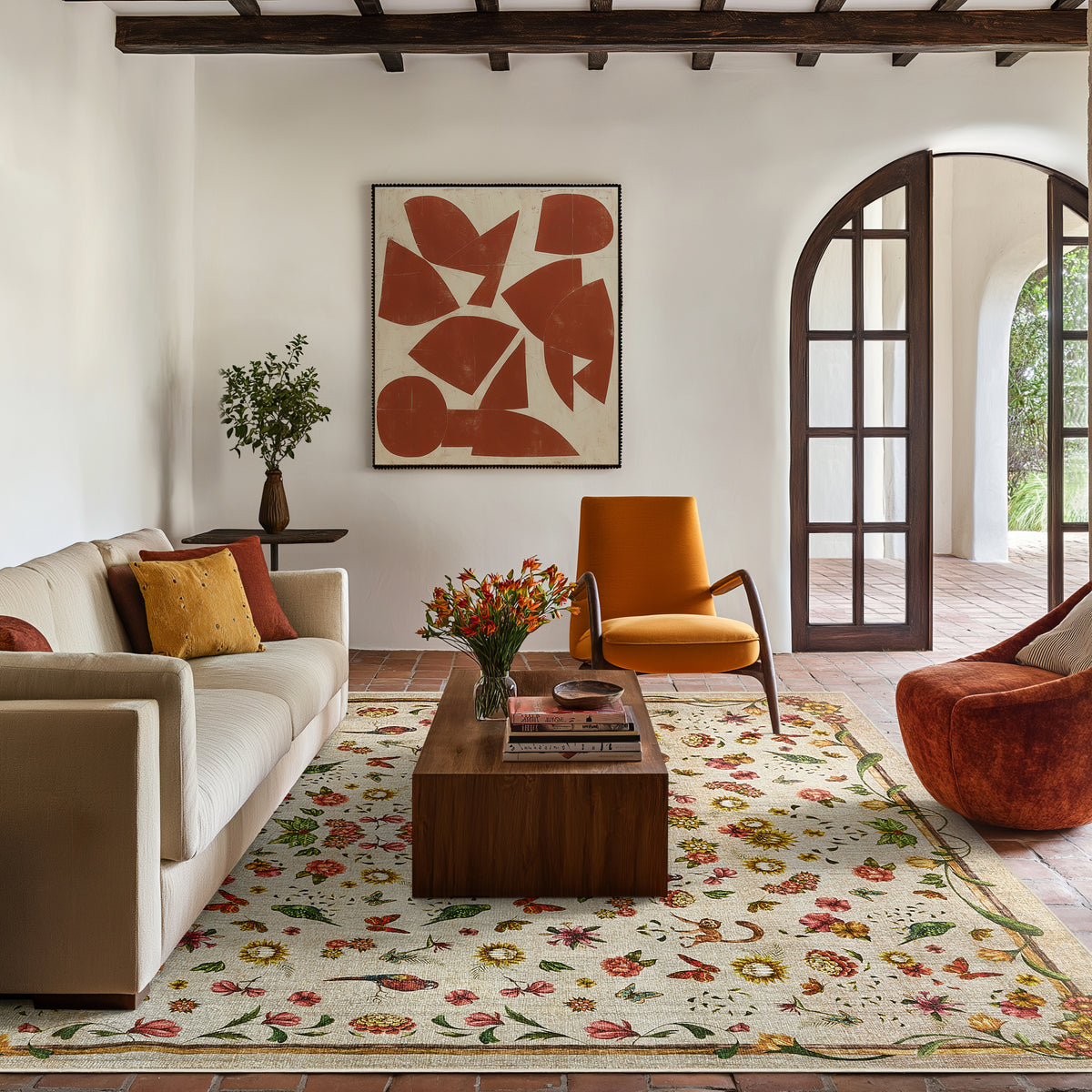 Rosa - Natural/Berry